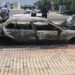 اندلاع حريق في سيارة يتسبب في خسائر مادية