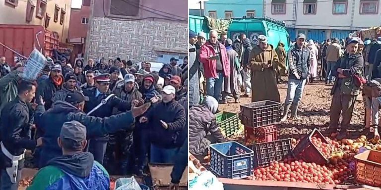 مواطنون يحتجون على غلاء الأسعار في سوق أسبوعي بصفرو وباعة يفرّون ببضائعهم