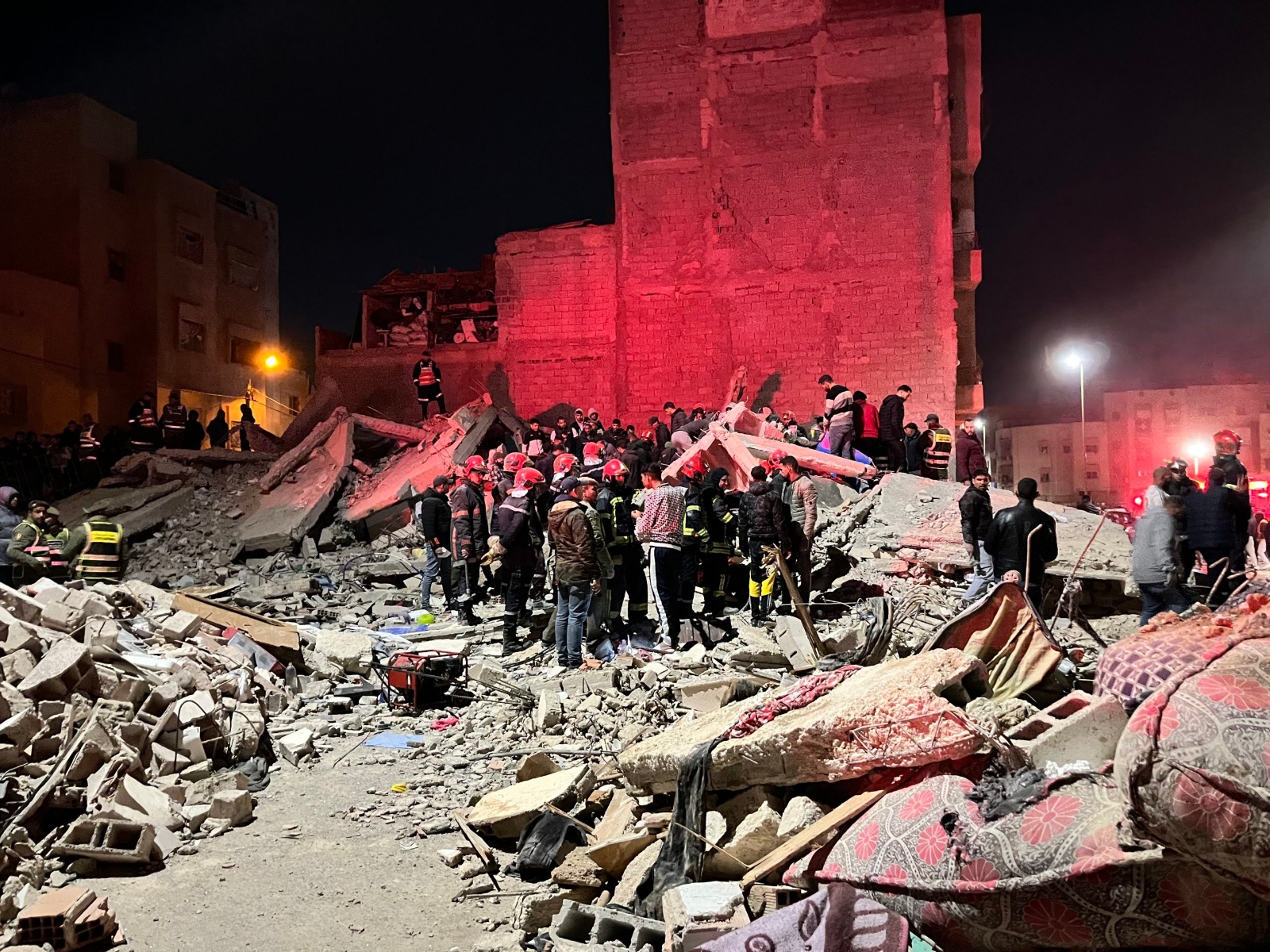 مستجدات الوضع الصحي للمصابين في فاجعة انهيار منزلين بفاس