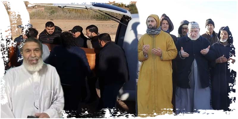 جنازة مهيبة للراحل بلقاسم الزرفاتي – فيديو