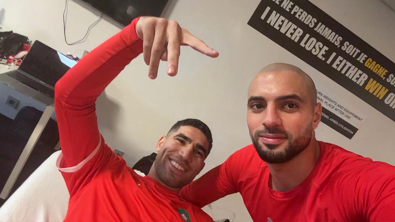 خبر سار بشأن حكيمي وأمرابط