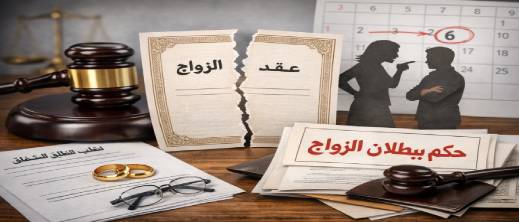 حكم صادم وغير متوقع: بدل الطلاق.. القضاء يقضي ببطلان الزواج ويحرم الزوجة من المستحقات