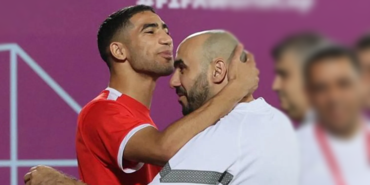 حكيمي يودع الركراكي: تركت بصمة لا تُنسى.. وشكرًا لأنك جعلتنا نحلم