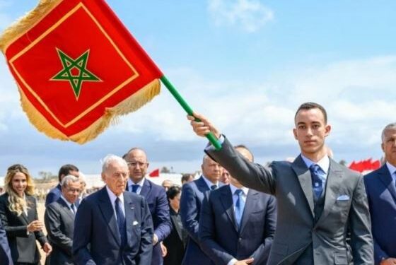 صاحب السمو الملكي ولي العهد الأمير مولاي الحسن يدشن “برج محمد السادس”