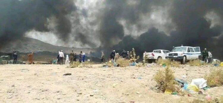 الجيش الجزائري يحـ.ـرق المئات من خيم مهاجرين من جنوب الصحراء