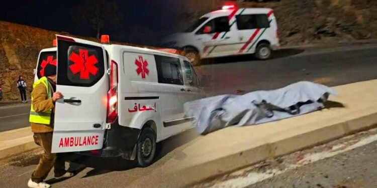 مصـ..ـرع شابة وإصابة مرافقها في انقلاب دراجة نارية بين الناظور وبني أنصار