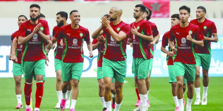 التشكيلة الأساسية المرتقبة للمنتخب المغربي أمام البرازيل