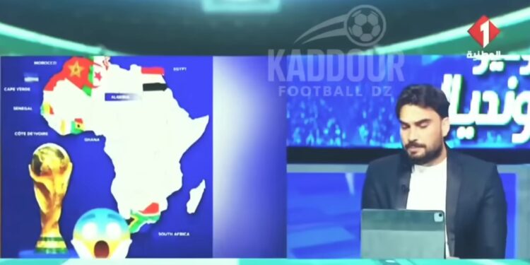 قناة عمومية تونسية تُغضب الجزائريين بخريطة للمغرب تضم الصحراء الشرقية.. وإدارتها تُوضح