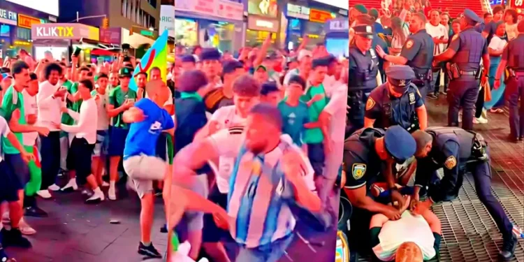 جماهير جزائرية تفسد فرحة المونديال والأمن يتدخل لمنع أحداث شغب خلفت استياء عارما – فيديو