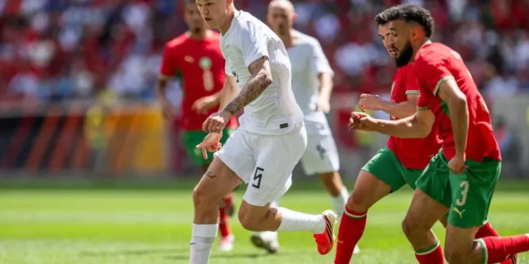 المنتخب المغربي يتعادل أمام النرويج