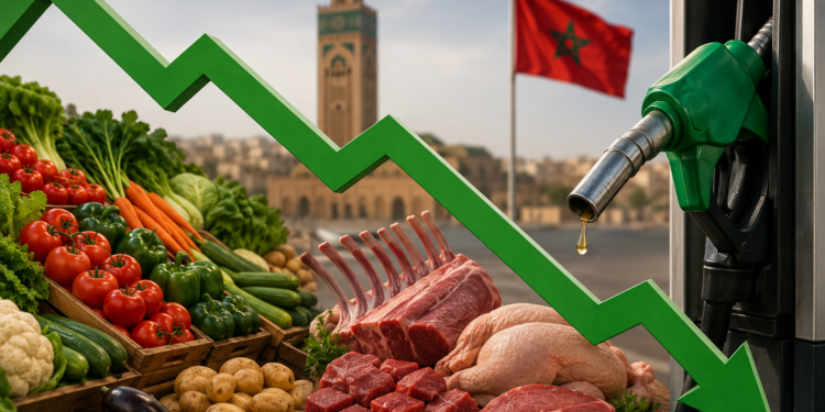 تراجع أسعار الخضر واللحوم والمحروقات بالمغرب