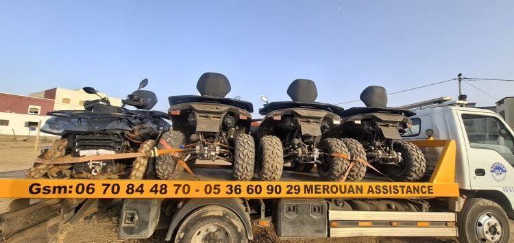 بعد مصرع فتاة.. حملة أمنية واسعة بأركمان لمحاصرة “الكوادر” العشوائي