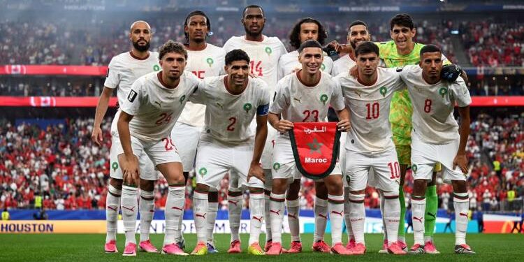 التشكيلة الرسمية للمنتخب المغربي أمام فرنسا