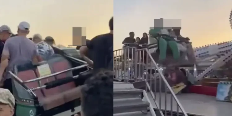 سقوط مقصورة “أرجوحة معلقة” بطنجة يخلف إصابات متفاوتة ويثير الهلع
