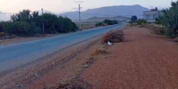بالصور.. انتهاء أشغال إصلاح طريق العباد بأولاد ستوت على امتداد 14 كيلومترا