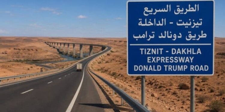 ذا تلغراف: تسمية طريق تيزنيت-الداخلة باسم ترامب تحمل رسائل سياسية وجيوسياسية