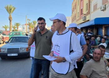 توحتوح في قلب أركمان.. جولة انتخابية تمتد من السوق الأسبوعي إلى الأحياء