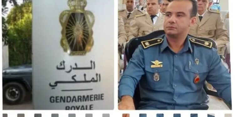 تنقيل قائد سرية الدرك الملكي ببركان بنسعيد رشاد إلى القيادة العليا بالرباط