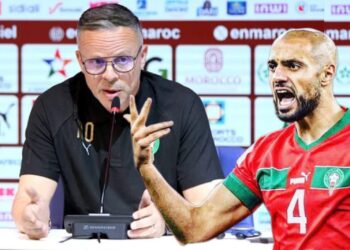 أمرابط يفجّرها: لن أعود للمنتخب المغربي ما دام وهبي مدرباً