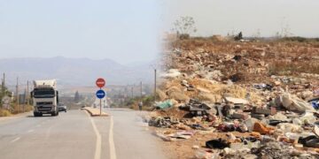 مدخل مدينة زايو أزبال ونفايات تشوه مدخل زايو .. ومطالب بالتدخل – فيديو