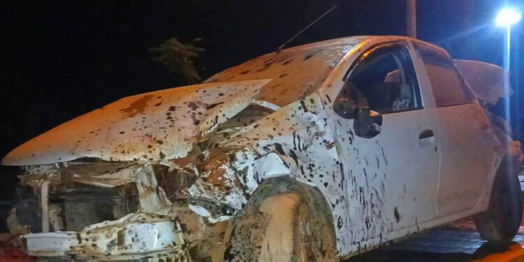 صورة.. قـ..ـتيل وفتاة في حالة حرجة إثر انقلاب سيارة قرب بركان