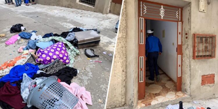 توقيف المشتبه فيه بتعنيف فتيات ورمي أمتعتهن في الشارع العام بطنجة