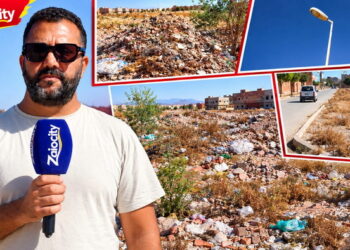 ساكنة تجزئة العمران بزايو تشتكي الظلام ومخلفات البناء قرب مدرسة الخنساء – فيديو