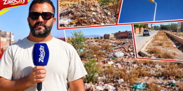 ساكنة تجزئة العمران بزايو تشتكي الظلام ومخلفات البناء قرب مدرسة الخنساء – فيديو