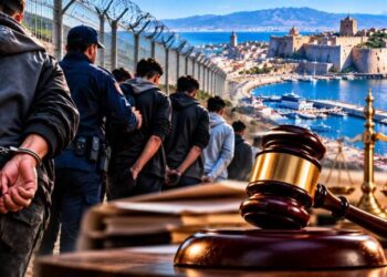 ملفات العبور إلى مليلية.. 18 شاباً بالناظور أمام أحكام بالسجن وتعويضات بمئات الآلاف من الدراهم